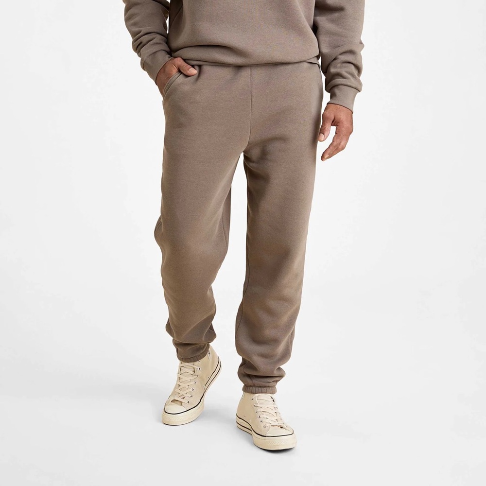 NUUDS Men’s Classic Mocha Sweatpants Joggers Pants sz L